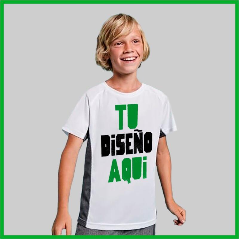 Roly Shangai Camiseta Tecnica Bicolor para Niño Thumbnail