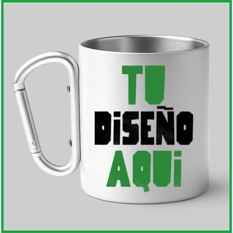 Taza Personalizada Metalizada Aluminio Thumbnail
