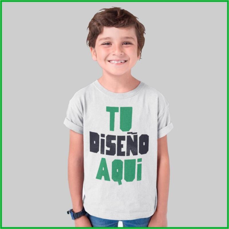 Camiseta Niño Premium 100% algodon Thumbnail